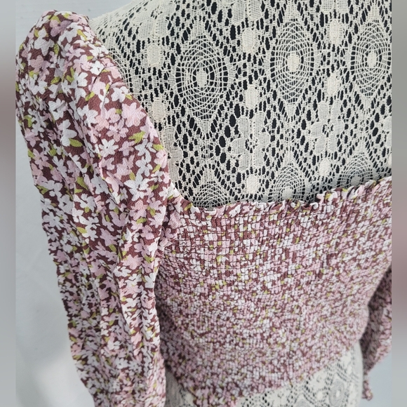 Sunday Best Sinatra Longsleeve Blouse Size Large - Picture 13 of 14